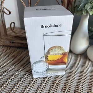 Brookstone 2-Piece Golf Ball Ice Molds